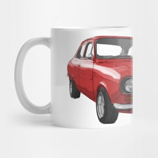 Classic Escort MK1 Red Mug